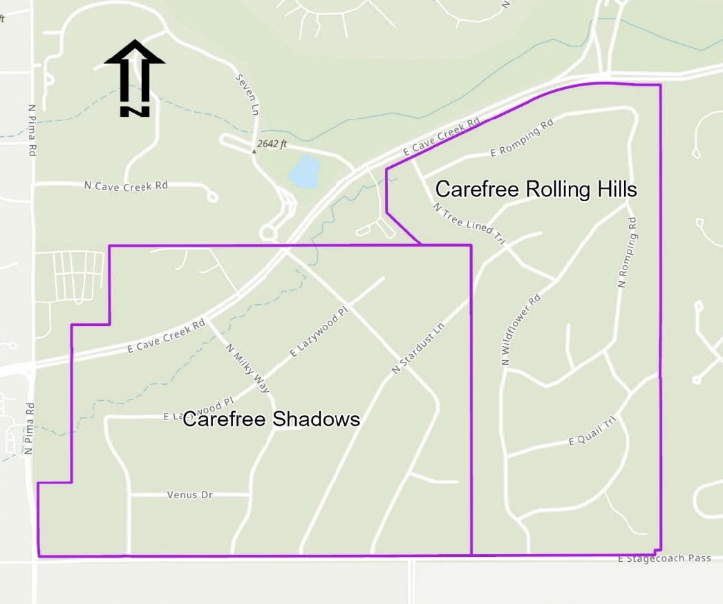 Carefree Shadows desert